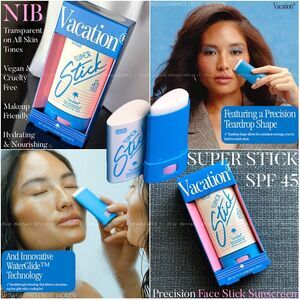 NIB Vacation Super Stick SPF 45 Precision Broad Spectrum Invisible Sunscreen